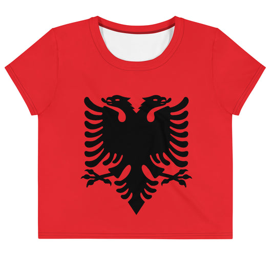 Crop-Top - Albanian Eagle